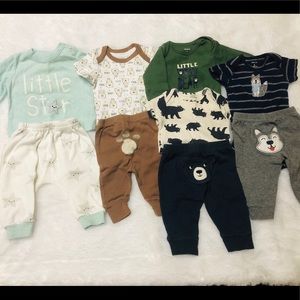 Baby boy outfit bundle